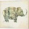 Boho Elephant by Andi Metz 14" x 14" Canvas Wall Art (Set of 2)